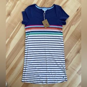 Joules Girls Striped Dress NWT size 11/12